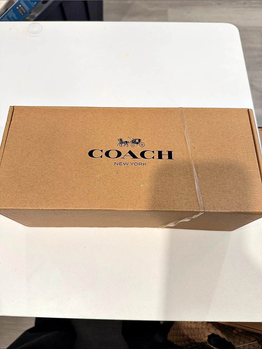 Coach Holly Quilted Leather Slide Quilted Leather Slides in Cream US 7.5 BNIB